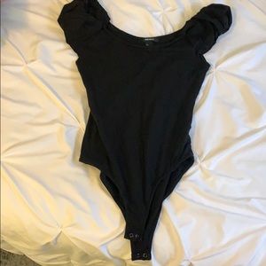 Black forever 21 bodysuit